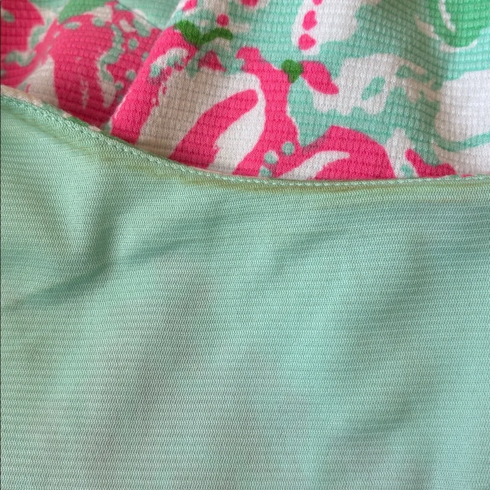 Lilly Pulitzer Eden Mini Shift Dress Women’s Small Poolside Blue Floral - Picture 8 of 8